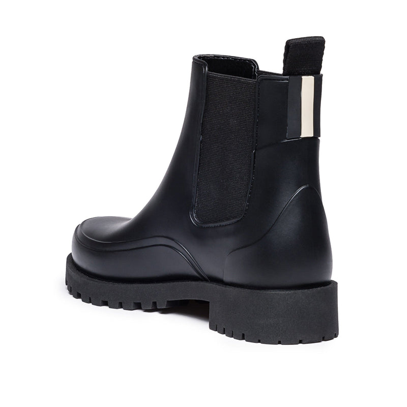 Buty Chelsea Damskie Bernardo Addison Rain Czarne | UEI8291MI