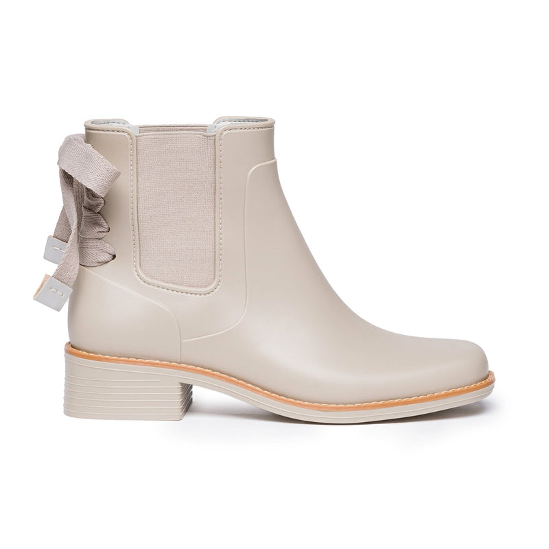 Buty Chelsea Damskie Bernardo Briton Slip On Rain Białe | YBL3943PP