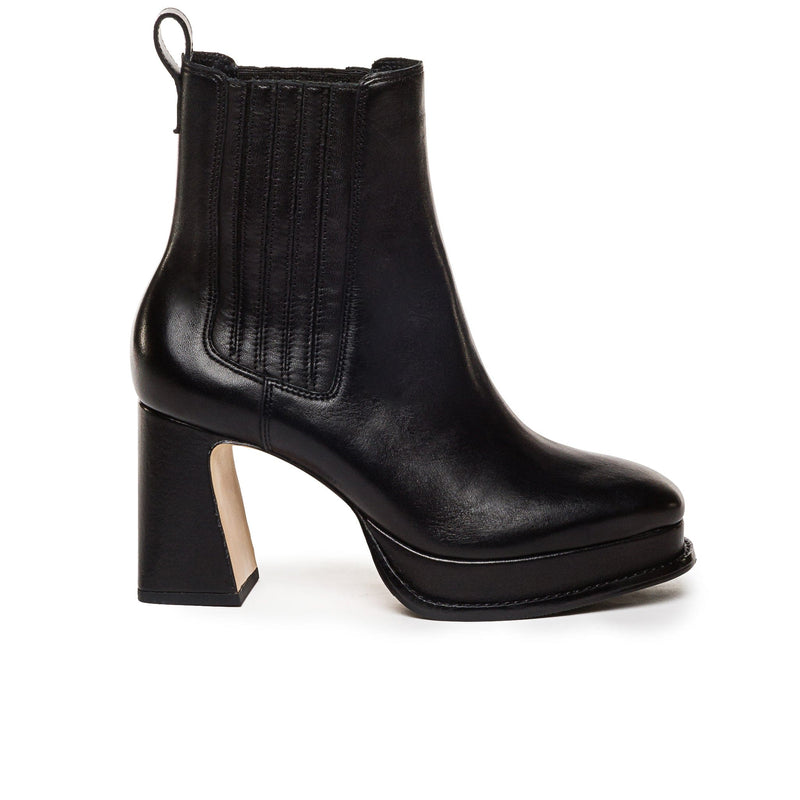 Buty na Platformie Damskie Bernardo Nicola Czarne | OOI2251GO