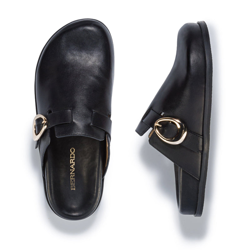 Chodaki Damskie Bernardo Easton Slip On Czarne | QNT1314TU