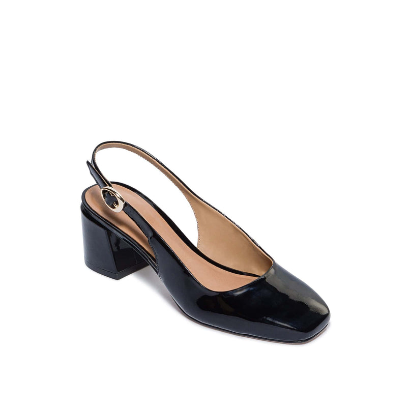 Szpilki Damskie Bernardo Alexia Slingback Czarne | GMU94100MK